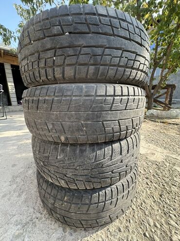 купить шины в бишкеке бу: Комплект зимних шин (4 шт.)
Размер :225/65/17
Абалы:орто