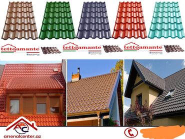 Çerepitsa: Metal dam örtükləri, Pulsuz çatdırılma, Zəmanətli, Kredit var — 3