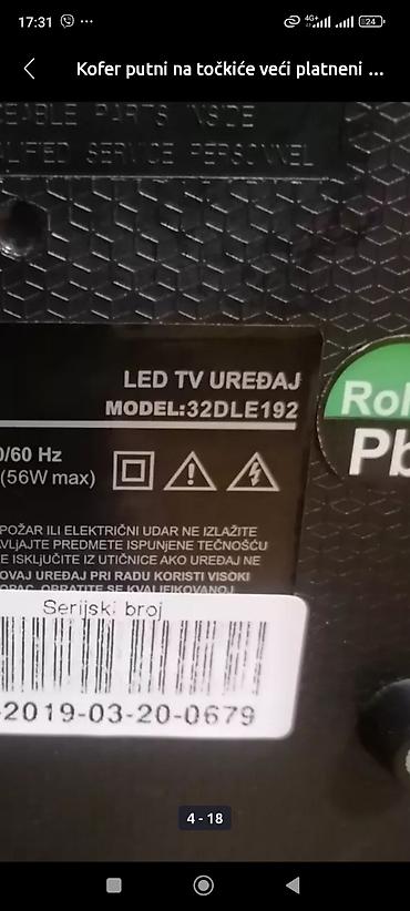 vacum cleaner: TV STELA led tanki 32 Inča ili 82 dijagonala ekrana sa daljinskim — 8