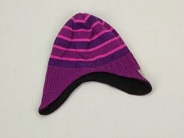 fioletowe czapki: Czapka, 4-5 lat, 52-54 cm, stan - Zadowalający