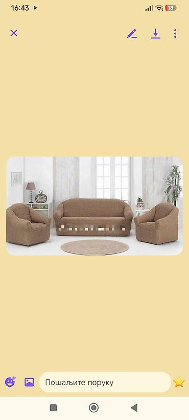 ikea cipelarnik plasticni: Navlake za trosed i dve fotelje, rastegljive i prilagodljive — 3