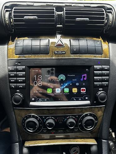 jbl pulse: Андройд на w203 рестайлинг Mercedes-Benz (форм-фактор 2DIN под — 1