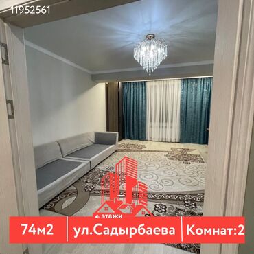 Продажа участков: 2 комнаты, 74 м², Элитка, 3 этаж