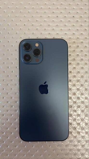 Apple iPhone: IPhone 12 Pro Max, 128 ГБ, Pacific Blue, Коробка, 78 %