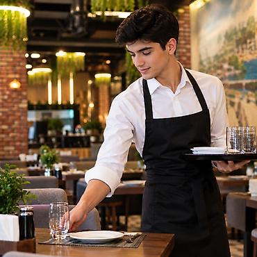 Ofisiant tələb olunur, Restoran, Aylıq ödəniş, 18-29 yaş, 1 ildən az təcrübə