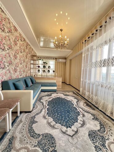 квартира долгосрочная арча бешик: 1 комната, 51 м², Элитка, 7 этаж, Евроремонт