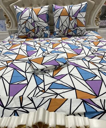Комплекты постельного белья: Комплект постельного 100% хлопок фланель белья с уникальным узором at lalafo.kg — 58 Комплекты постельного белья: Комплект постельного 100% хлопок фланель белья с уникальным узором — 58