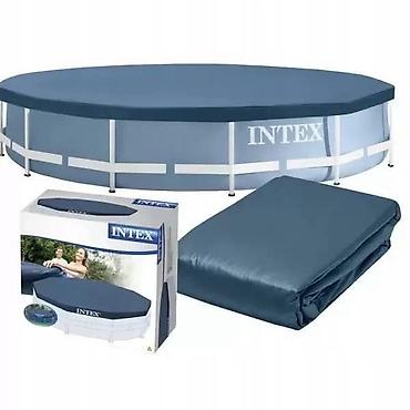 gorionici na plin: Intex prekrivač za bazene sa metalnom konstrukcijom, prečnik 305 cm. 🔹 — 2