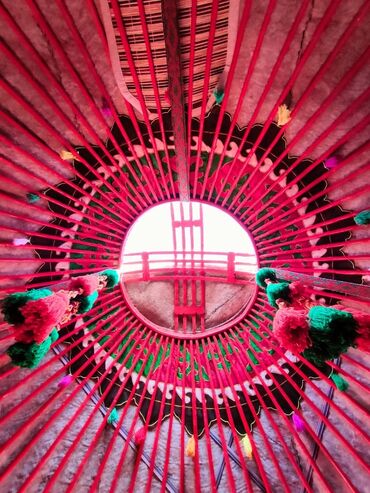 Аренда юрт: Аренда юрты, Каркас Деревянный, Более 100 баш, Стол, Казан, Посуда — 8