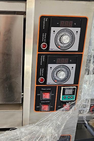 lahmacun sobası: Elektrik soba, Şirniyyat üçün, Pizza, Çörək, 3 mərtəbəli, Yeni — 3