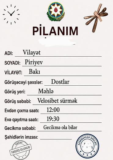 Бумага: Kim istəyirsə yassın mənə onun üçündə edim — 1