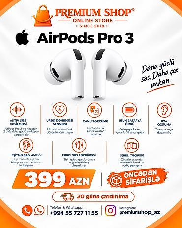 blu ray disk: Yeni! Apple AirPods Pro 3 — 1
