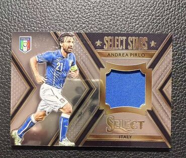 Граммофоны и патефоны: Bu kolleksiya kartı Andrea Pirlo təsvirini və Panini Select Stars