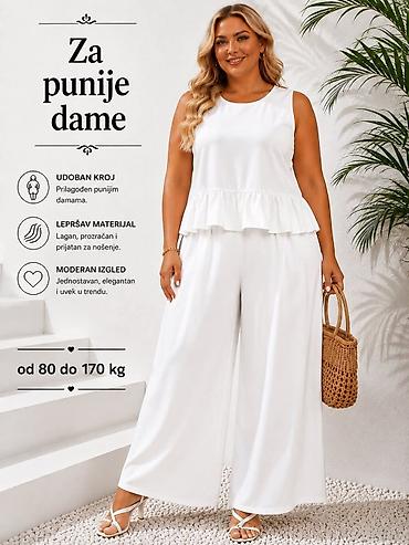 Kompleti: 06. ✨ Za punije dame ✨ 📏 Veličine: XL, 2XL, 3XL, 4XL – 4.900 din 📏 — 9