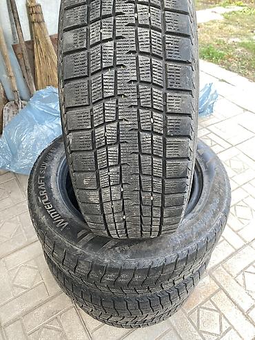 Шины: Шины 215 / 60 / R 17, Зима, Б/у, Комплект, Легковые, Корея, Kumho — 3