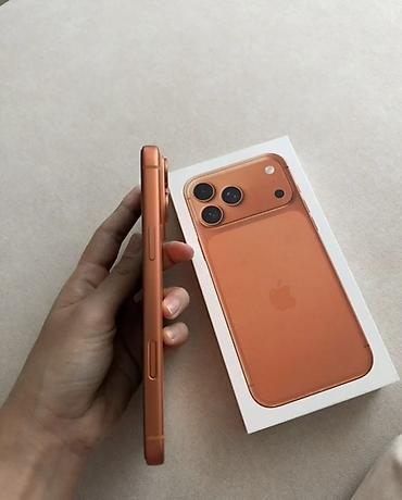 продажа iphone 17: IPhone 17 Pro Max, Б/у, 256 ГБ, Оранжевый, Коробка, 96 % — 3