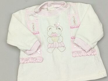 biały sweterek do chrztu: Sweatshirt, Newborn baby, condition - Very good