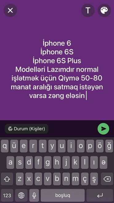 kontakt home iphone 14 pro: IPhone 6s, 32 GB, Barmaq izi, Face ID