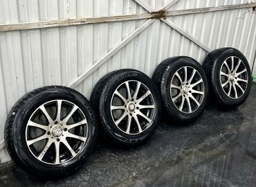 диски с зимней резиной: Колеса в сборе 185 / 65 / R 15, Зима, Комплект, Легковые, Литые, отверстий - 4