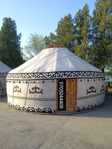 Аренда юрт: Аренда юрты, Каркас Деревянный, 85 баш, С полом, Самовар, Стол — 8