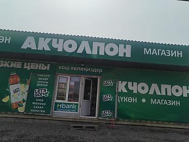 Торговля: Магазин «Акчолпон» Формат: продуктовый магазин у дома. Ассортимент — 1