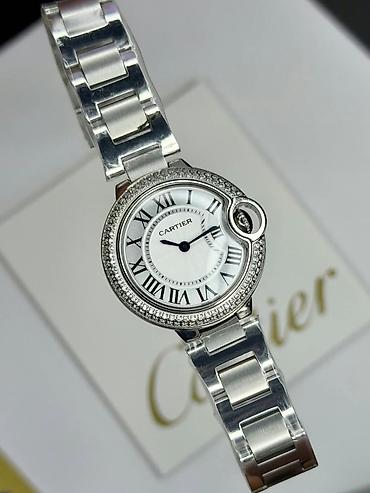 Yeni, Qol saatı, Cartier, rəng - Gümüşü
