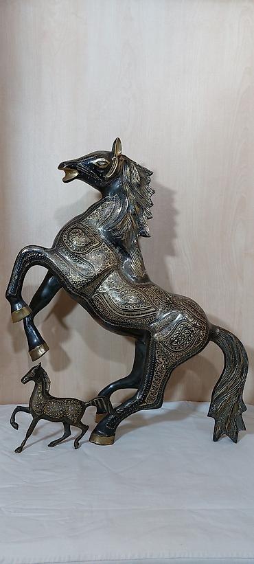 at heykeli: At balası iləmaterialları: latun, hindistan istehsalı — 2