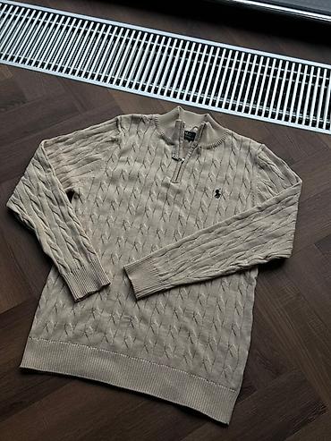 pull and: Мужской свитер Polo Ralph Lauren - Модель: полугольф с короткой — 7