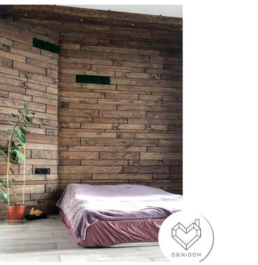 для декора: Деревянная плитка из массива сосны (декор стен) различные цвета Цена
