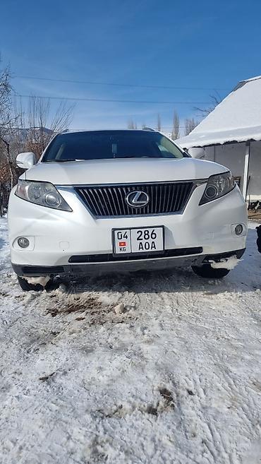 Lexus: Lexus RX: 2010 г., 3.5 л, Автомат, Бензин, Кроссовер — 1