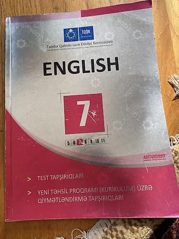 Testlər: Məhsul: İngilis dili “Test və Tapşırıqlar Toplusu” – Kurikulumla (yeni — 9