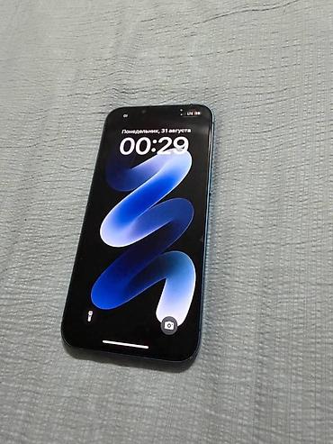 samsung a21: IPhone 13, Б/у, 256 ГБ, Синий, 74 % — 4