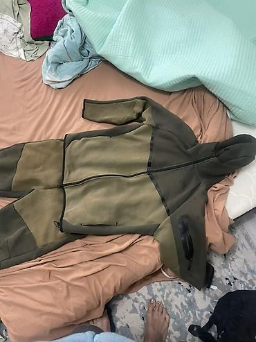 деми куртки мужские: Спортивный костюм Nike Tech Fleece (верх + брюки), двухцветный — 4