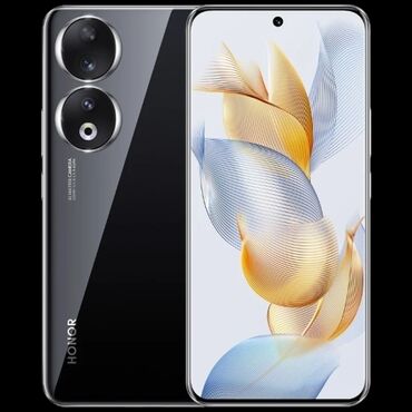 Honor: Honor 90, 512 GB, rəng - Qara, Zəmanət, Barmaq izi, İki sim kartlı