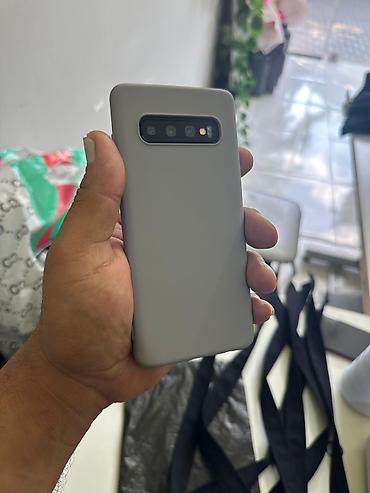 s 23 ultra qiyməti: Samsung Galaxy S10, 128 GB, rəng - Boz, Simsiz şarj — 5
