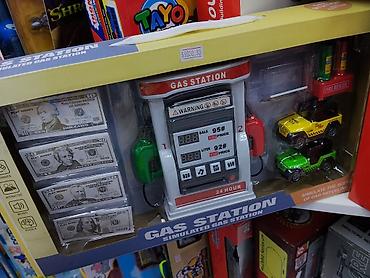 launch pad9: Игровой набор “Gas Station” — симулятор автозаправки. В комплекте: - — 1