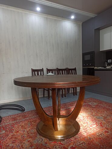 Столы: Кухонный Стол, цвет - Коричневый, В рассрочку, Б/у, Скидка 10%