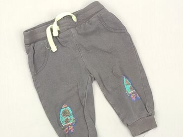 bawełniane spodnie dresowe: Sweatpants, 6-9 months, condition - Good