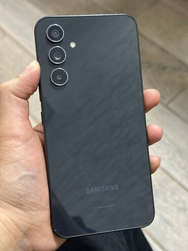 бакту долонотуу: Samsung Galaxy A54, Б/у, 256 ГБ, цвет - Черный, 2 SIM