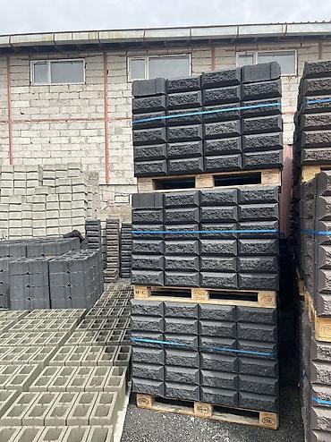 Тротуарная плитка: Тротуарная плитка, Квадрат, Бетонная, Для двора, Новый — 1