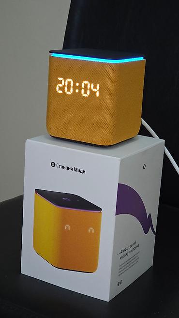yandex midi: Yeni Yandex Kolonka, Növ - Smart, rəng - Narıncı — 4