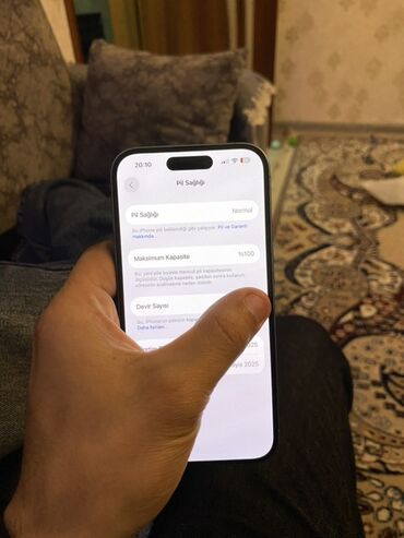 чехол футляр для телефона: IPhone 16, 256 GB, Mavi, Simsiz şarj, Face ID