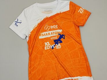 t shirty pomarańczowy: T-shirt, XS, stan - Idealny