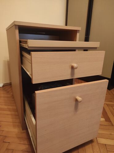 Dressers: Drawer, color - Beige, Used