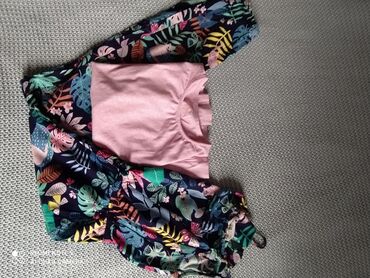 krop top duksevi za devojcice: H&M, Komplet: Pantalone, Duks, 128-134