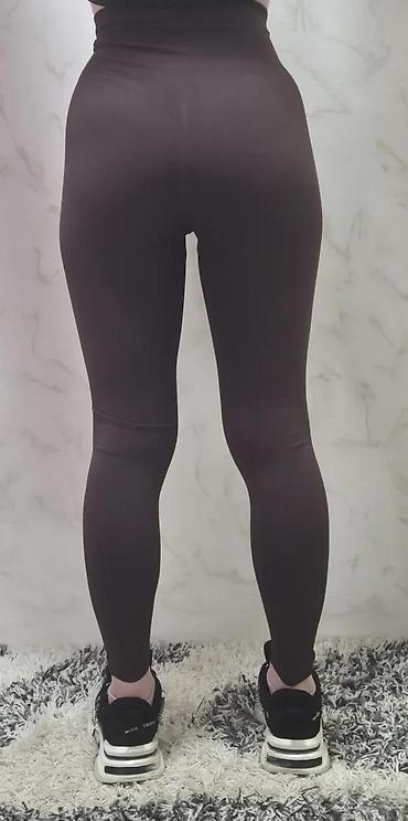 Helanke, biciklistički šortsevi: Ženske sportske helanke – visoki struk, bešavne - Model: uske helanke — 8