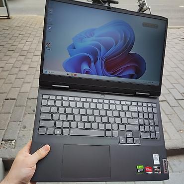 lenovo ideapad gaming 3: RTX 2050/16GB DDR5/15'6 ekran 120HZ/12 nüvə Şəkillərdə görünən, gözəl — 2