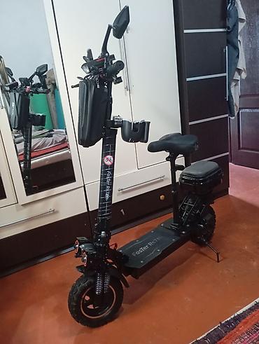 Elektrikli samokatlar: Elektrik skuter – FaSTer RS7 - Güclü elektrik skuter, oturacaqlı — 3