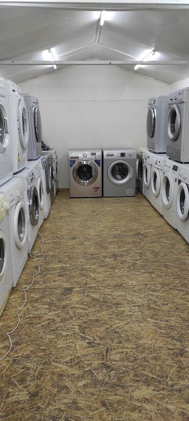 Стиральные машины: Стиральная машина LG, Б/у, Автомат, До 5 кг, Узкая — 8