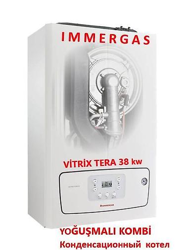 qaza: Yeni Kombi İmmergas 35 kVt, Pulsuz çatdırılma, Ödənişli quraşdırma, Zəmanətli, Kredit yoxdur — 4